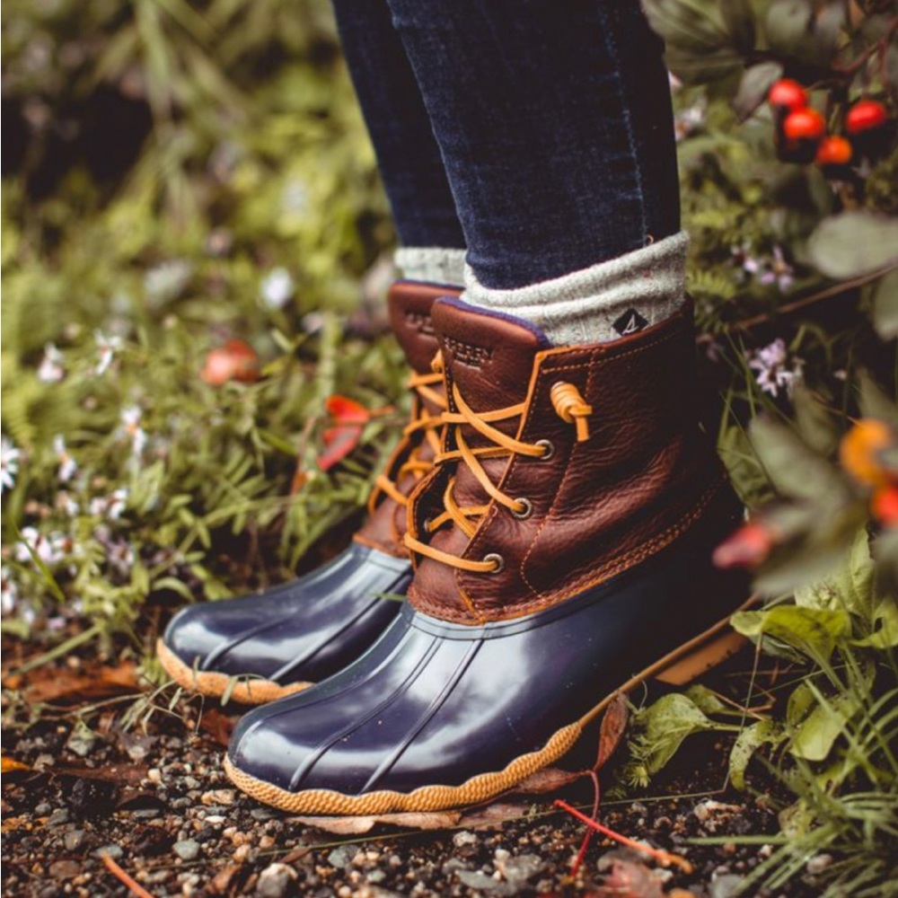 Sperry saltwater duck boots size 7